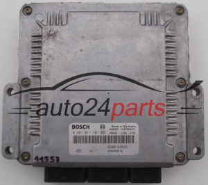 KOMPUTER STEROWNIK SILNIKA RENAULT LAGUNA 1.9 DCI F9Q BOSCH 0281011101, 0 281 011 101, 8200163528, 8200095416, 1039S00271