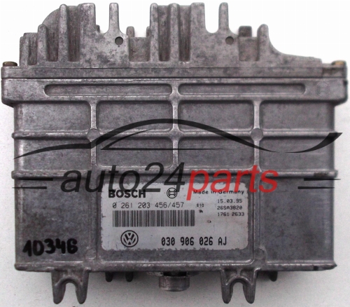 Μονάδα Ελέγχου Κινητήρα VW VOLKSWAGEN POLO 1.0, BOSCH 0 261 203 456/457