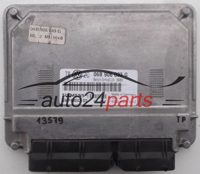 CENTRALINA DO MOTORE VOLKSWAGEN AUDI SEAT SKODA SIEMENS 5WP40 043 03