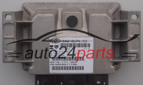 CENTRALINA DO MOTORE CITROEN C2 2.0 MAGNETI MARELLI IAW 6LPA.03