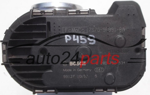 CORPO FARFALLATO FORD FOCUS 1.6 BOSCH 0 280 750 534, 0280750534, 7S7G-9F991-BA, 7S7G9F991BA