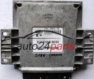 CALCULATEUR MOTEUR PEUGEOT 206 1.1 IAW48P270, IAW48P2.70, IAW 48P2.70, HW 9642423780, 16447034, 16447.034, SW 9642597680, 16449054, 16449.054