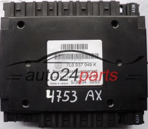 CONFORT MODULE BORDNETZSTEUERGERAET BORDNETZ VW VOLKSWAGEN TOUAREG 7L6937049K, 7L6 937 049 K