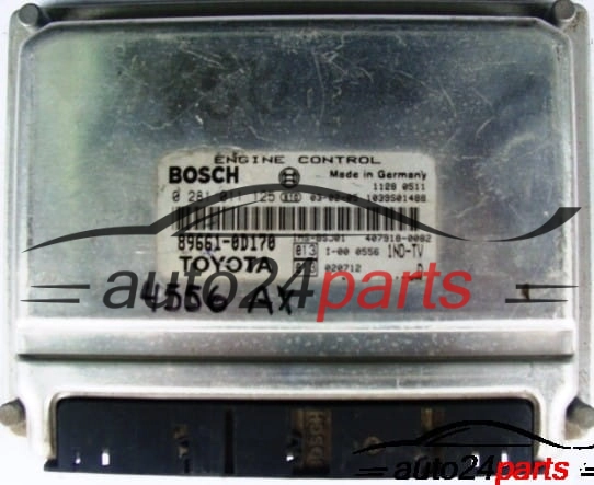 ΜΟΝΑΔΑ ΕΛΕΓΧΟΥ ΚΙΝΗΤΗΡΑ TOYOTA YARIS 1.4 D4D 89661-0D170 1ND-TV