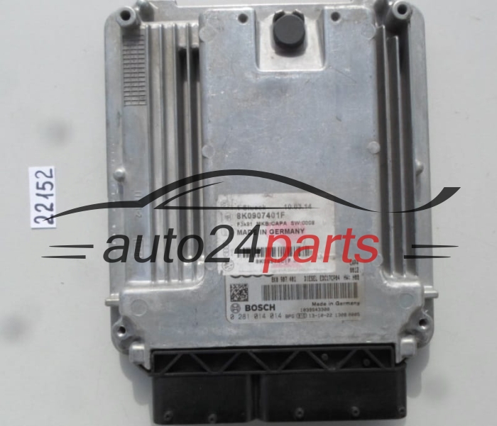 CENTRALITA DE MOTOR AUDI A4 A5 3.0 TDI BOSCH 0 281 014 014, 0281014014, 8K0 907 401 F, 8K0907401F, EDC17CP04 
