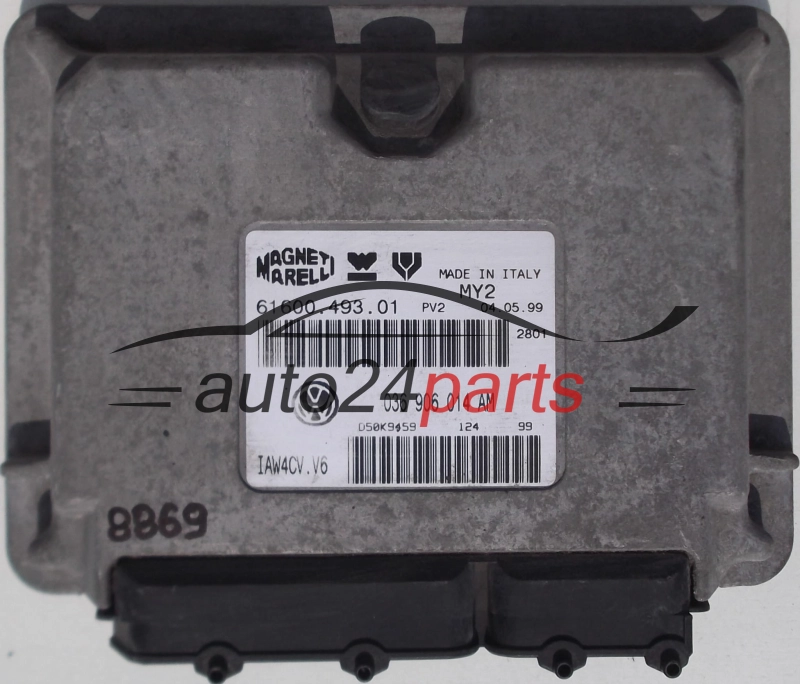 ΜΟΝΑΔΑ ΕΛΕΓΧΟΥ ΚΙΝΗΤΗΡΑ VW VOLKSWAGEN LUPO 1.4 AHW 036906014AM, 036 906 014 AM, 61600.493.01 6160049301 IAW4CV.V6