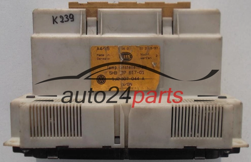 PANEL OGRZEWANIA STEROWNIK NAWIEWU REGULATOR KLIMATRONIK VOLKSWAGEN PASSAT B5 1J2 907 044 A
