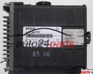 CALCULATEUR MOTEUR VW VOLKSWAGEN POLO 1.3 BOSCH 0 261 200 306, 0261200306, 030 906 022 N, 030906022N 