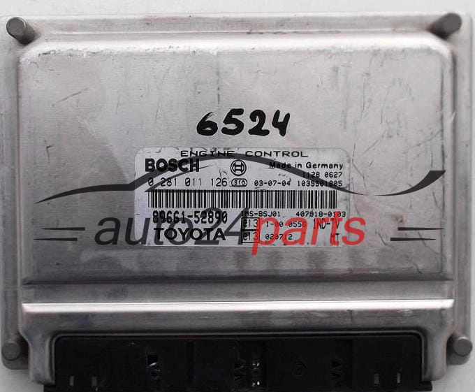 ΜΟΝΑΔΑ ΕΛΕΓΧΟΥ ΚΙΝΗΤΗΡΑ TOYOTA YARIS 1.4 BOSCH 0 281 011 126