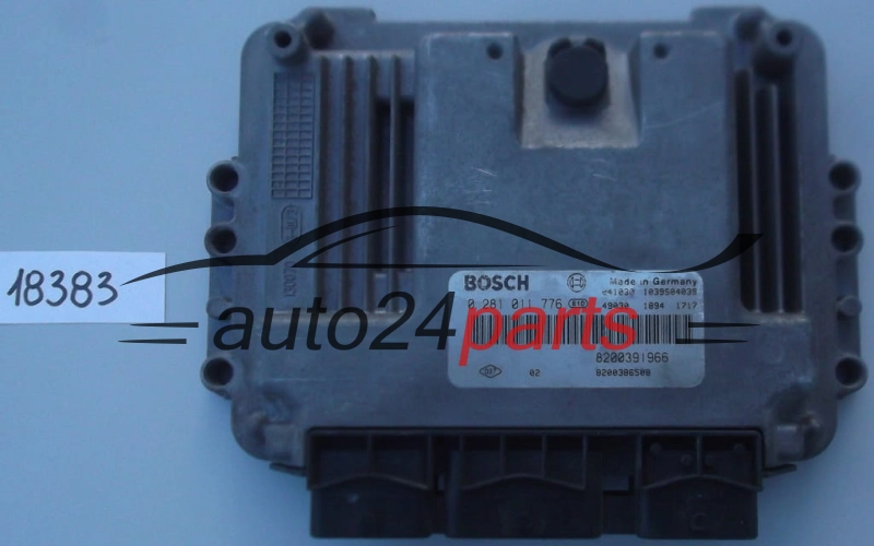 KOMPUTER STEROWNIK SILNIKA RENAULT MEGANE SCENIC 1.9 DCI BOSCH 0 281 011 776