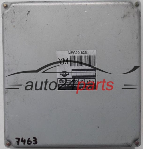 ECU ENGINE CONTROLLER NISSAN ALMERA 1.8 MEC20-635, MEC20635, B1, 2402, YM