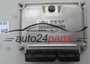 VW VOLKSWAGEN PASSAT 1.9 TDI AVF 038 906 019 DS, 038906019DS, BOSCH 0 281 010 543, 0281010543