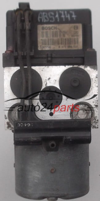 ABS CENTRALINA POMPA OPEL VECTRA B BOSCH 0 265 220 457,  90 576 559, 0 273 004 231
