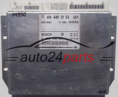 BOSCH 0 265 109 617, 0265109617, 414 446 01 53, 4144460153