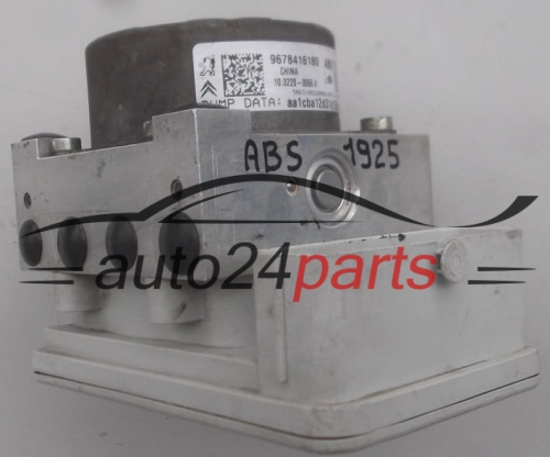 ABS POMPA CENTRALINA CITROEN C3 9678416180, ATE 10.0220-0066.4,  10.0915-1160.3