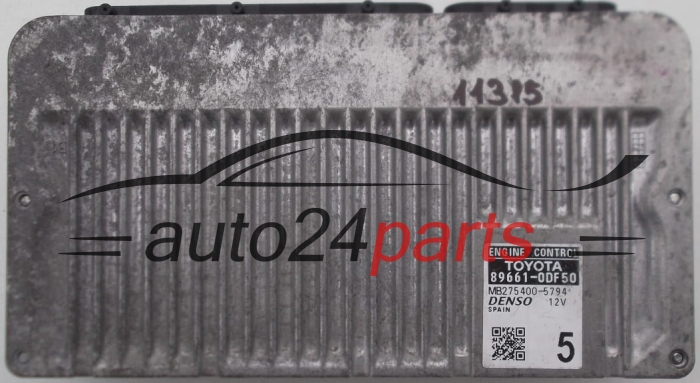 calculateur moteur pour toyota yaris 1.3