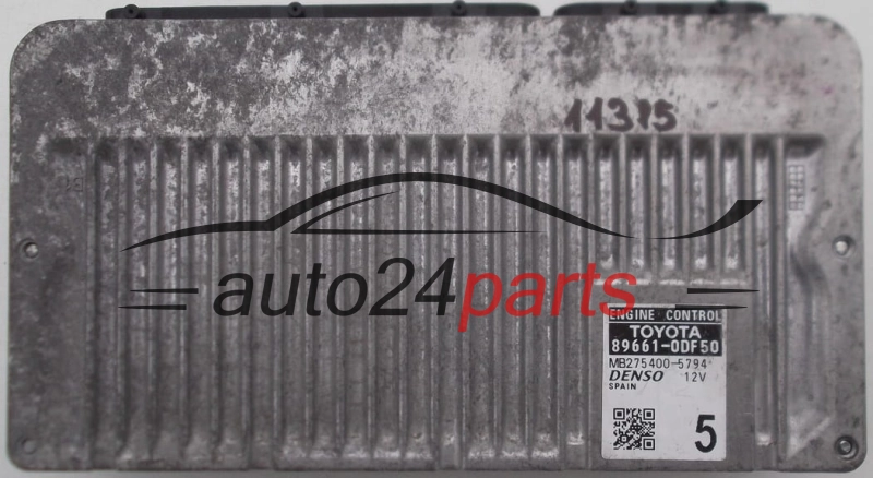 calculateur moteur pour toyota yaris 1.3