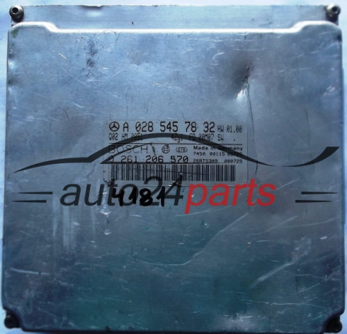 ECU ENGINE CONTROLLER MERCEDES W170 SLK 230 A0285457832, 0285457832, A 028 545 78 32 BOSCH 0261206570, 0 261 206 570