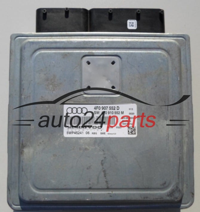 ECU ENGINE CONTROLLER  AUDI A6 2.4 SIEMENS VDO 5WP4524106, 4F0907552D, 4F0910552M