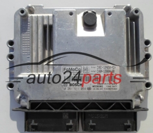 ECU ENGINE CONTROLLER  FORD FOCUS C-MAX BOSCH 0 261 S11 054, 0261S11054, FoMoCo CV61-12A650-ADH, CV6112A650ADH, CV6A-12B684-BB, CV6A12B684BB, BWB1