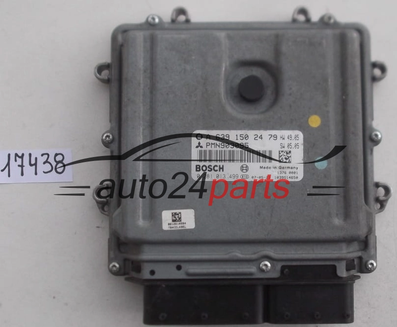 MOTORSTEUERGERÄT ECU STEUERGERAT MITSUBISHI COLT 1.5 DID BOSCH 0 281 013 499