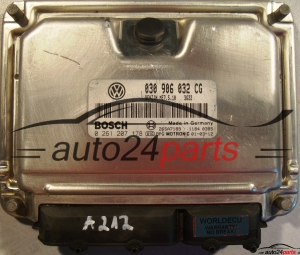 ECU CENTRALITA DE MOTOR VW VOLKSWAGEN POLO 1.4 030906032CG, 030 906 032 CG, BOSCH 0261207178, 0 261 207 178