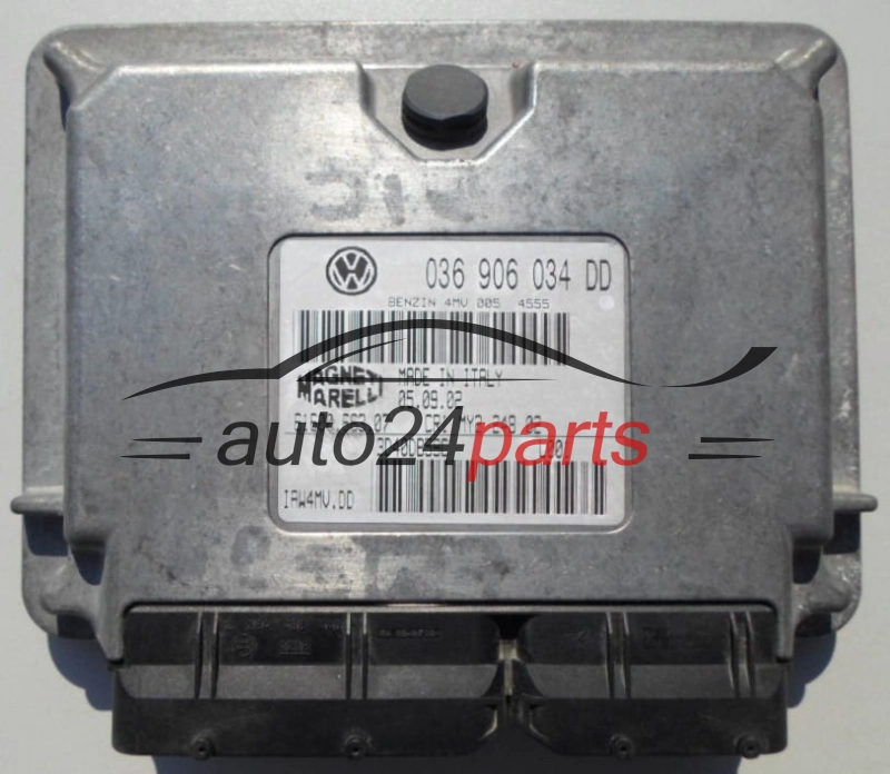 Μονάδα Ελέγχου Κινητήρα VOLKSWAGEN POLO SEAT IBIZA LEON 1.4 16V MAGNETI MARELLI IAW 4MV.DD, 036 906 034 DD,  61600.663.07