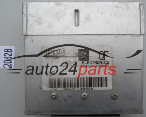 KOMPUTER STEROWNIK SILNIKA OPEL CORSA ASTRA DELCO 16163419 AXZK QF
