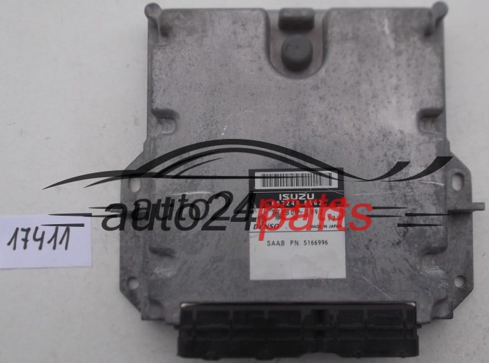 ECU CENTRALITA DE MOTOR SAAB 9-5 3.0 TID PN 5166996 ISUZU 897240-8662, 8972408662, DENSO 275800-0992, 2758000992