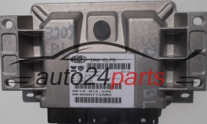 ECU CENTRALITA DE MOTOR PEUGEOT 307 2.0 IAW6LPB, IAW 6LPB, 16.707.154, 16707154, 9659580780, 16.814.034, 16814034, 9660774680