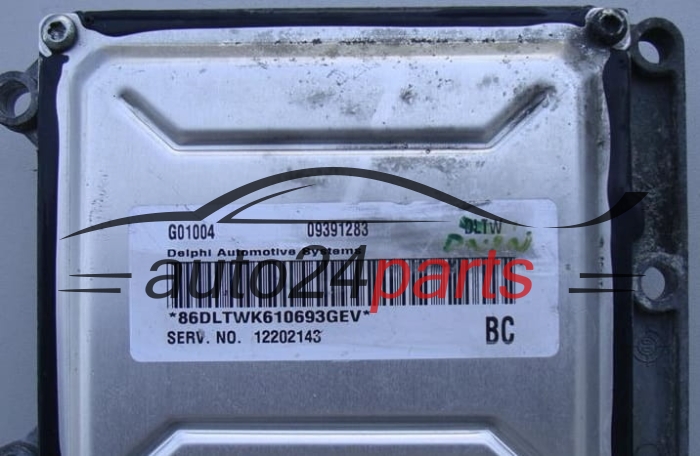 CALCULATEUR MOTEUR OPEL ASTRA VECTRA ZAFIRA 2.2 Z22SE 09391283 DLTW, 09391283DLTW