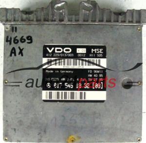 ECU CENTRALITA DE MOTOR MERCEDES W210 2.0 0175451832, A0175451832, A 017 545 18 32 (08), 412229013003, 412 229/013/003