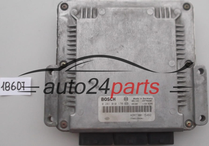 KOMPUTER STEROWNIK SILNIKA RENAULT ESPACE 2.2 DCI BOSCH 0 281 010 178, 0281010178, HOM7700115492, 7700115492