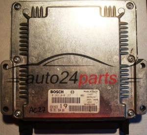 CENTRALINA MOTORE CITROEN XSARA PICASSO 2.0 HDI BOSCH 0 281 010 137, 0281010137, 96 351 584 80, 9635158480 