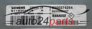 CENTRALINA DO MOTORE RENAULT CLIO 1.2 SIEMENS S118301118 A