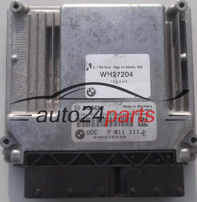 Μονάδα Ελέγχου Κινητήρα BMW X3 2.0 BOSCH 0 281 013 924,  DDE 7 811 111