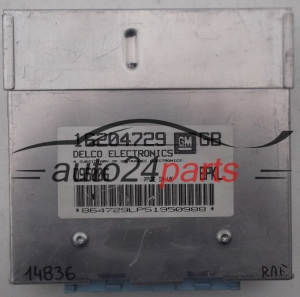 KOMPUTER STEROWNIK SILNIKA OPEL ASTRA DELCO 16204729 GB, 16204729GB, BPKL - 14836, 14837, 14838, 14839, 15189, 16339