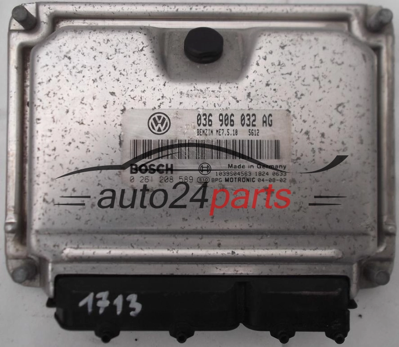 ECU ENGINE CONTROLLER VW VOLKSWAGEN GOLF 1.4 BLA 036906032AG