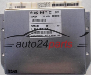 ABS STEROWNIK ESP+BA MERCEDES W168 A0225457132, 0225457132, A 022 545 71 32 BOSCH 0265109425, 0 265 109 425 - 9213, 12194, 13272, 14084