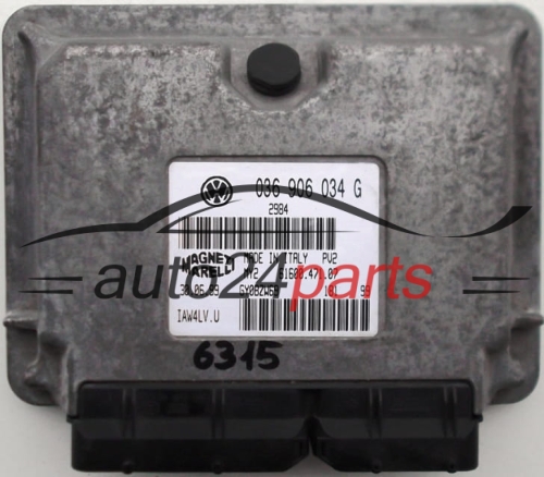 KOMPUTER STEROWNIK SILNIKA SEAT LEON VW POLO 1.4 AUA 1.6 036 906 034 G, 036906034G, 61600.471.07, 6160047107, IAW4LV.U, IAW4LVU