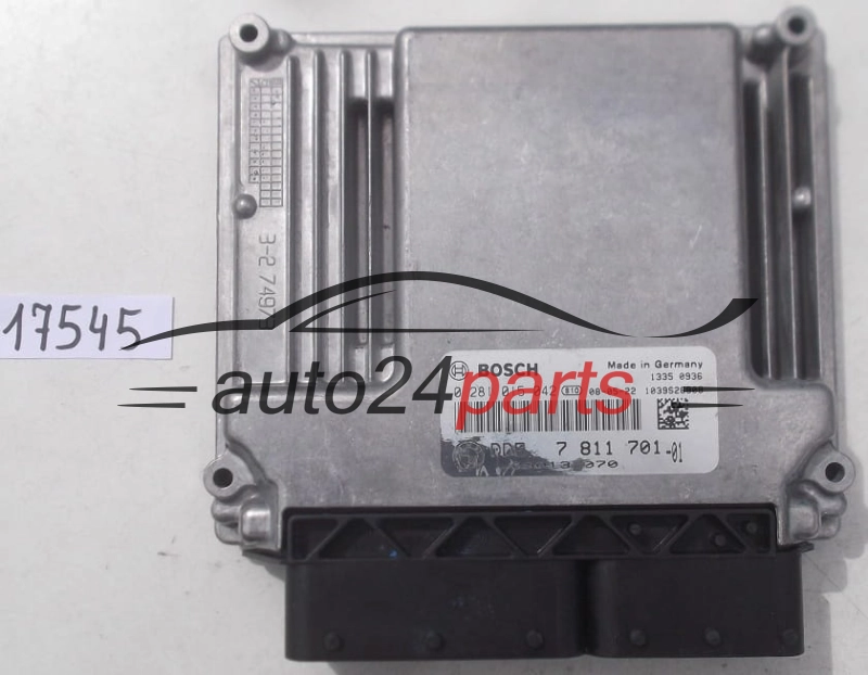 Μονάδα Ελέγχου Κινητήρα BMW E81 BOSCH 0 281 015 042, 0281015042, DDE 7 811 701 -01, DDE781170101, 7811701