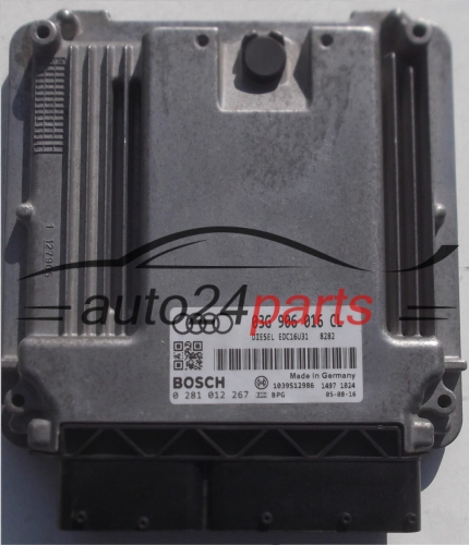 ECU ENGINE CONTROLLER AUDI A4 2.0 TDI 03G906016CL, BOSCH 0281012267