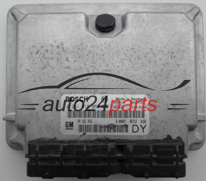 ECU CENTRALITA DE MOTOR  OPEL 2.0 DTH  BOSCH 0 281 010 050, GM 09 181 243 DY