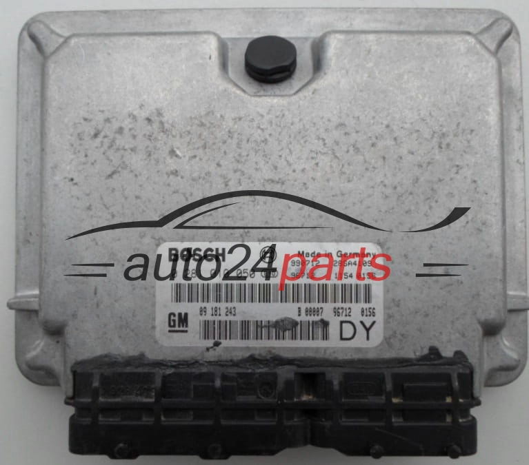 ECU CENTRALITA DE MOTOR  OPEL 2.0 DTH  BOSCH 0 281 010 050, GM 09 181 243 DY