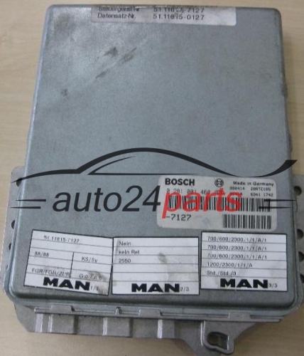 CENTRALINA DO MOTORE MAN BOSCH 0 281 001 468, 0281001468, 51.11615-7127, 51116157127