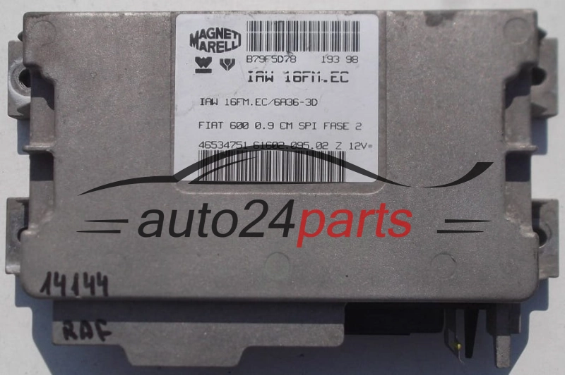 ecu engine control module FIAT SEICENTO 600 0.9