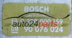 Μονάδα Ελέγχου Κινητήρα OPEL BOSCH 0 280 000 159, 0280000159, GM 90 076 024, 90076024