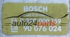 Μονάδα Ελέγχου Κινητήρα OPEL BOSCH 0 280 000 159, 0280000159, GM 90 076 024, 90076024