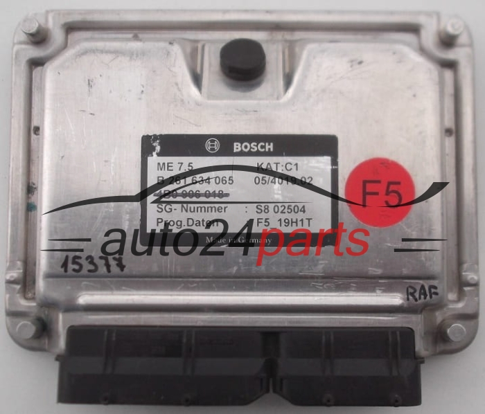 MOTORSTEUERGERÄT ECU STEUERGERAT AUDI BOSCH B 261 634 065, B261634065, 0261634065, 261634065, 4B0 906 048, 4B0906048