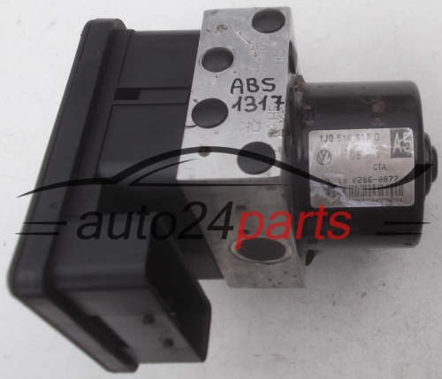 BOMBA DE ABS AUDI VOLKSWAGEN SEAT SKODA 1J0 614 117 G, 1J0614117G, ATE 10.0206-0077.4, 10020600774, 1C0 907 379 L, 1C0907379L, 10.0960-0334.3, 10096003343